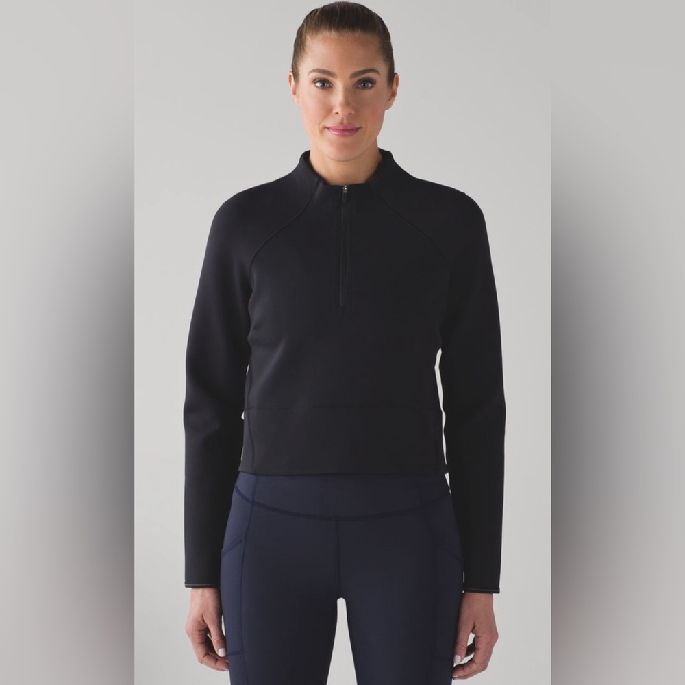 (113.)  Lululemon Kicking Asphalt 1/2 Zip